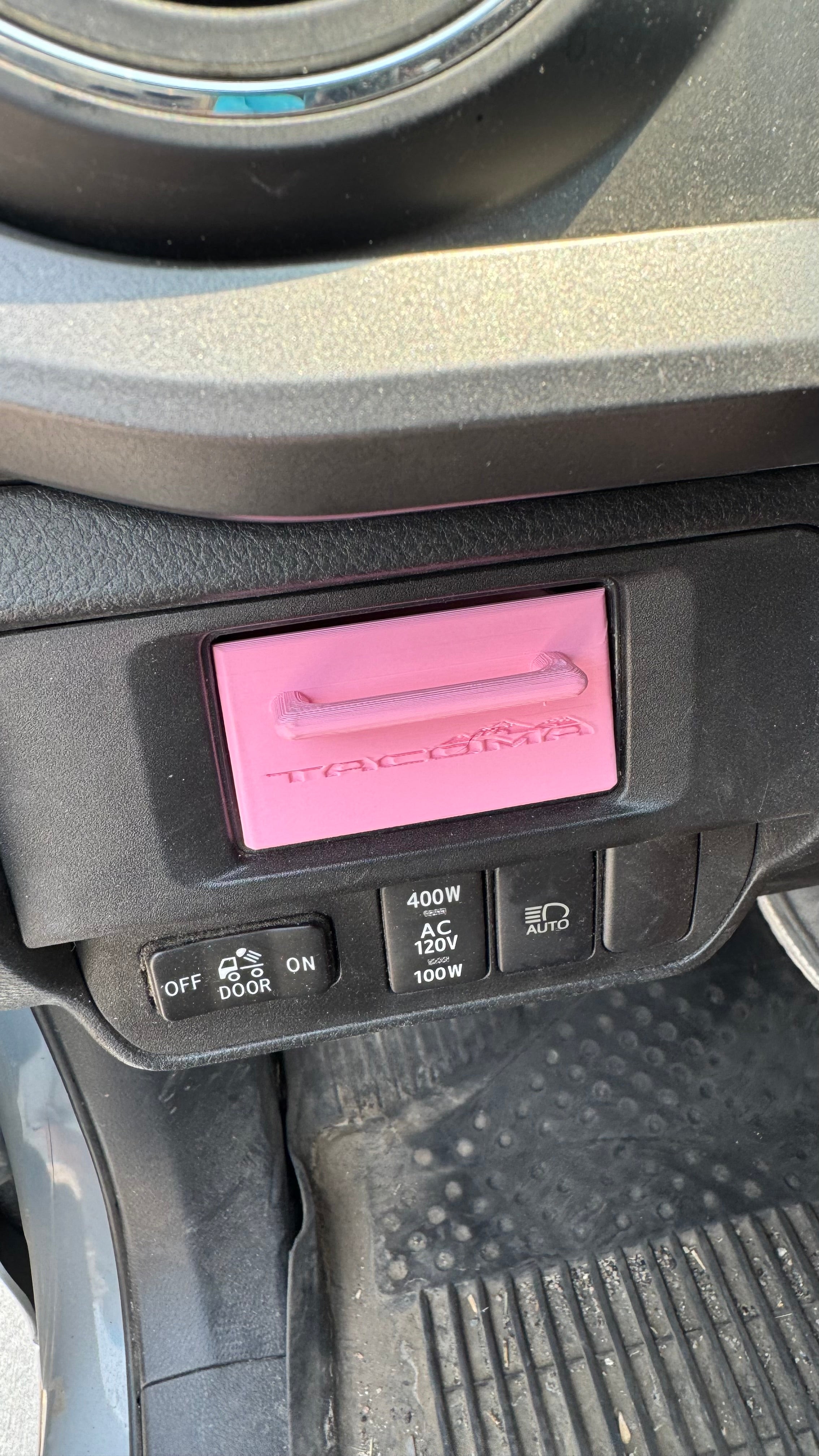 Taco coin holder