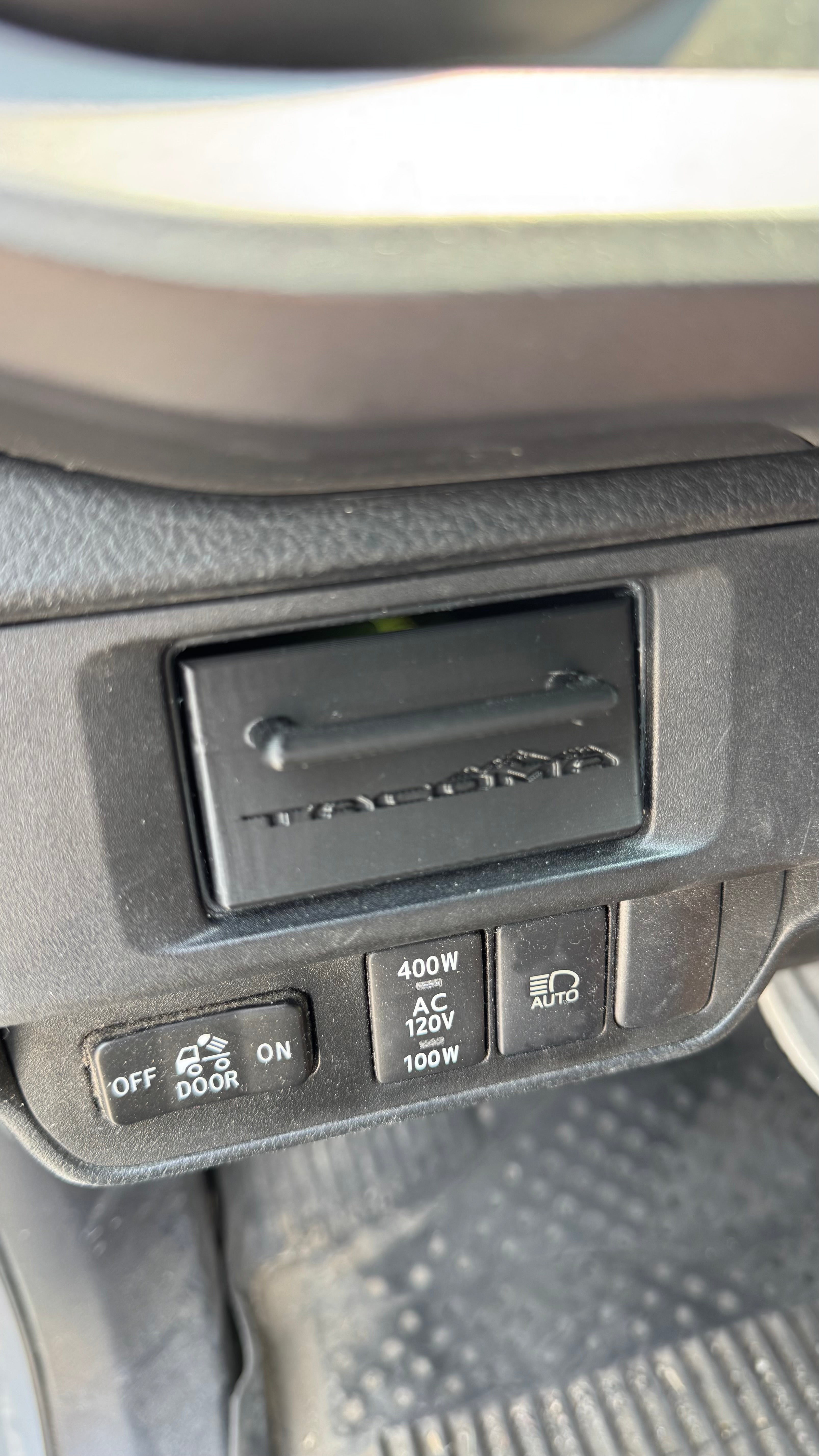 Taco coin holder