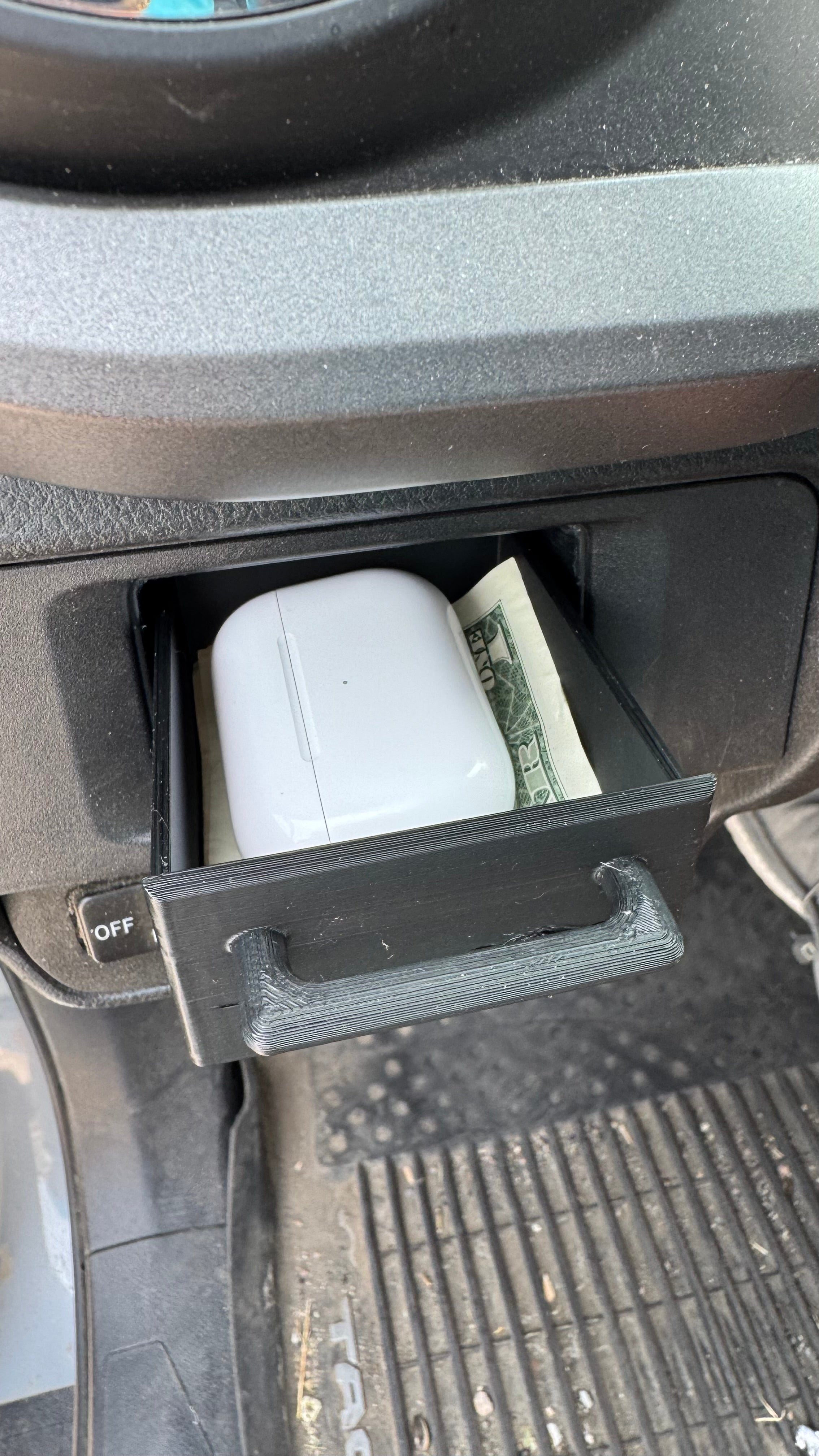 Taco coin holder