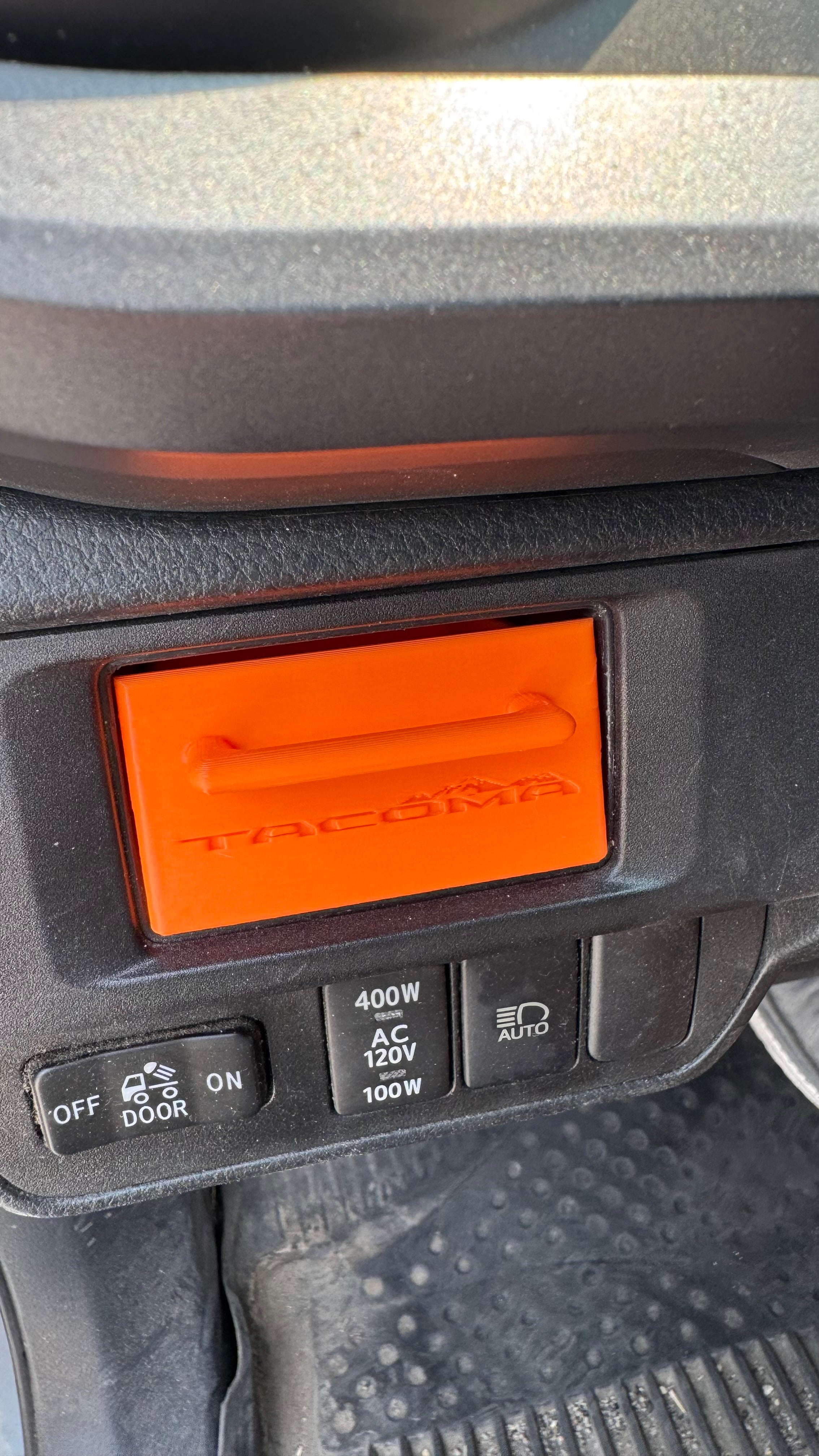 Taco coin holder