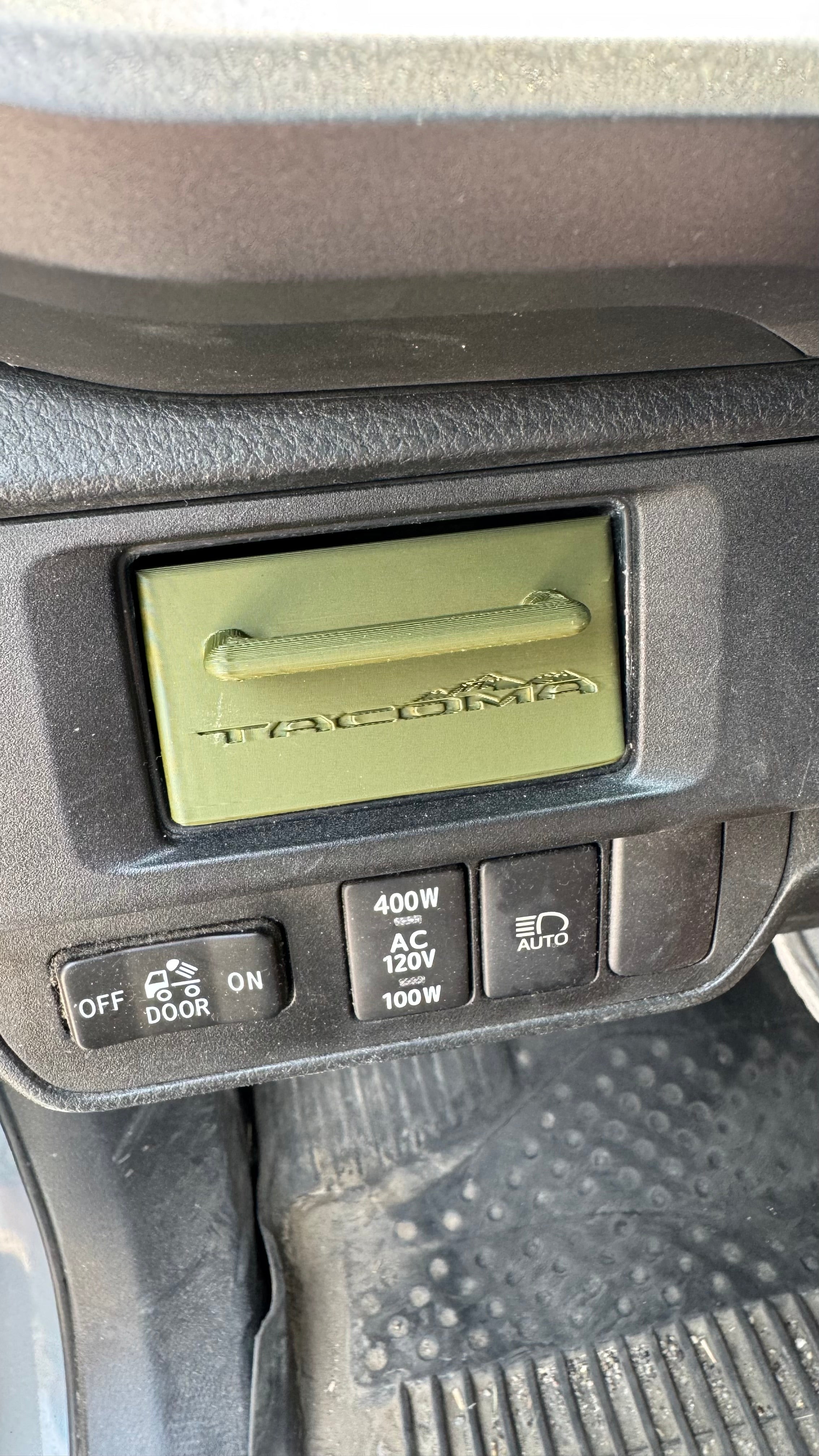 Taco coin holder